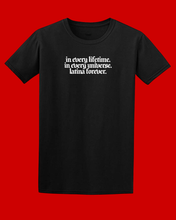 Load image into Gallery viewer, LATINA FOREVER BLACK TEE &amp; CROP TEE