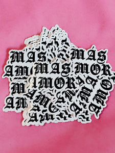 Más Amor Sticker