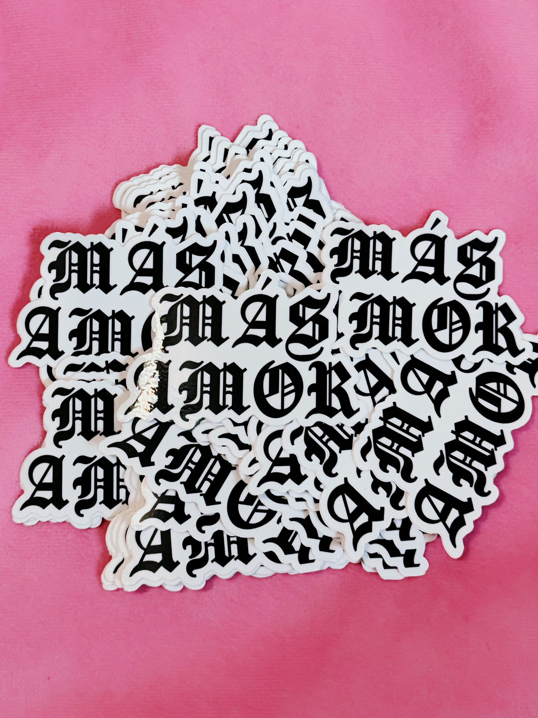 Más Amor Sticker
