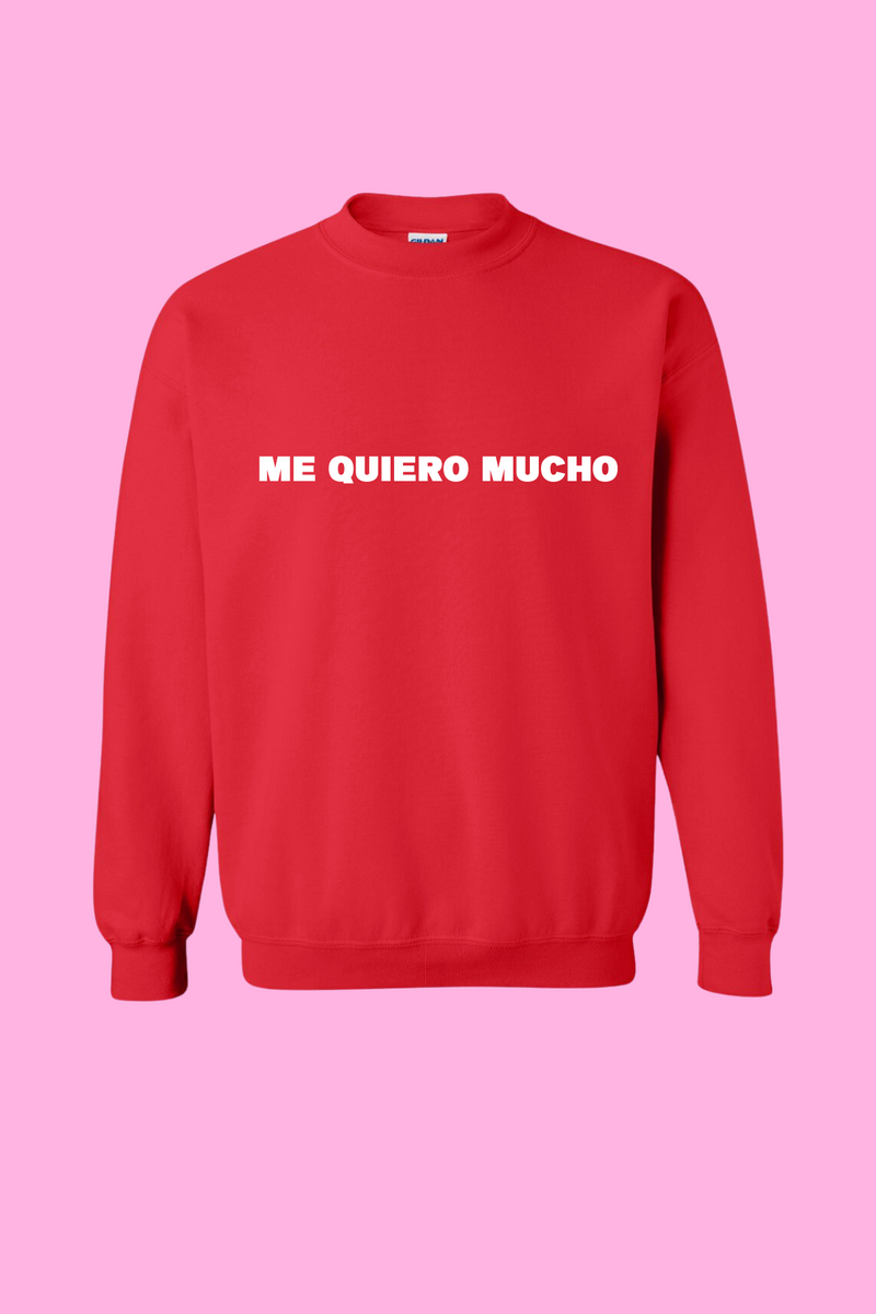 MQM RED CREWNECK – She is Limitless