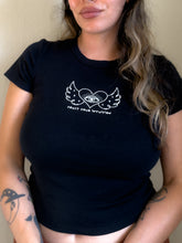 Load image into Gallery viewer, Trust your intuition baby tee