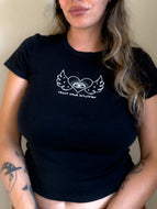 Trust your intuition baby tee