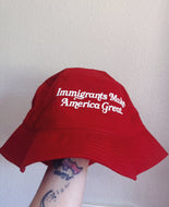 Immigrants Make America Great Bucket Hat