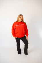 Load image into Gallery viewer, Mujer Poderosa Crewneck RED &amp; BLACK